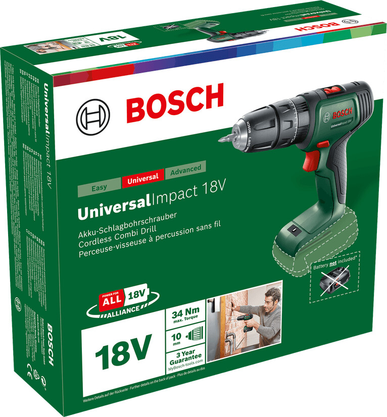 Bosch Universalimpact 18V 1X18V 1 5Ah