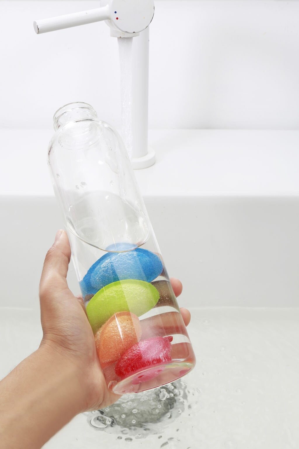 Kikkerland - Bottle Scrubbies - 4 Stk