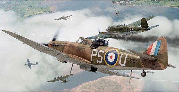 Airfix - Boulton Paul Defiant Fly Byggesæt - 1 72 - A02069