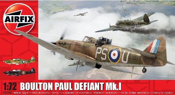 Airfix - Boulton Paul Defiant Fly Byggesæt - 1 72 - A02069