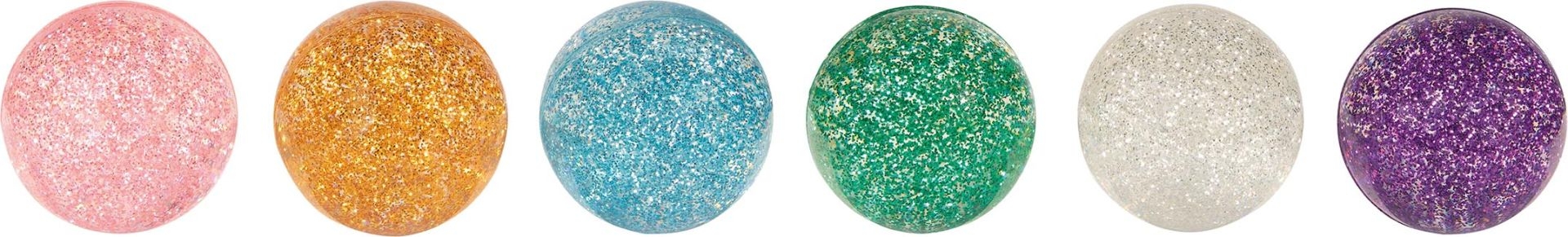 Goki - Hoppebold Med Glitter