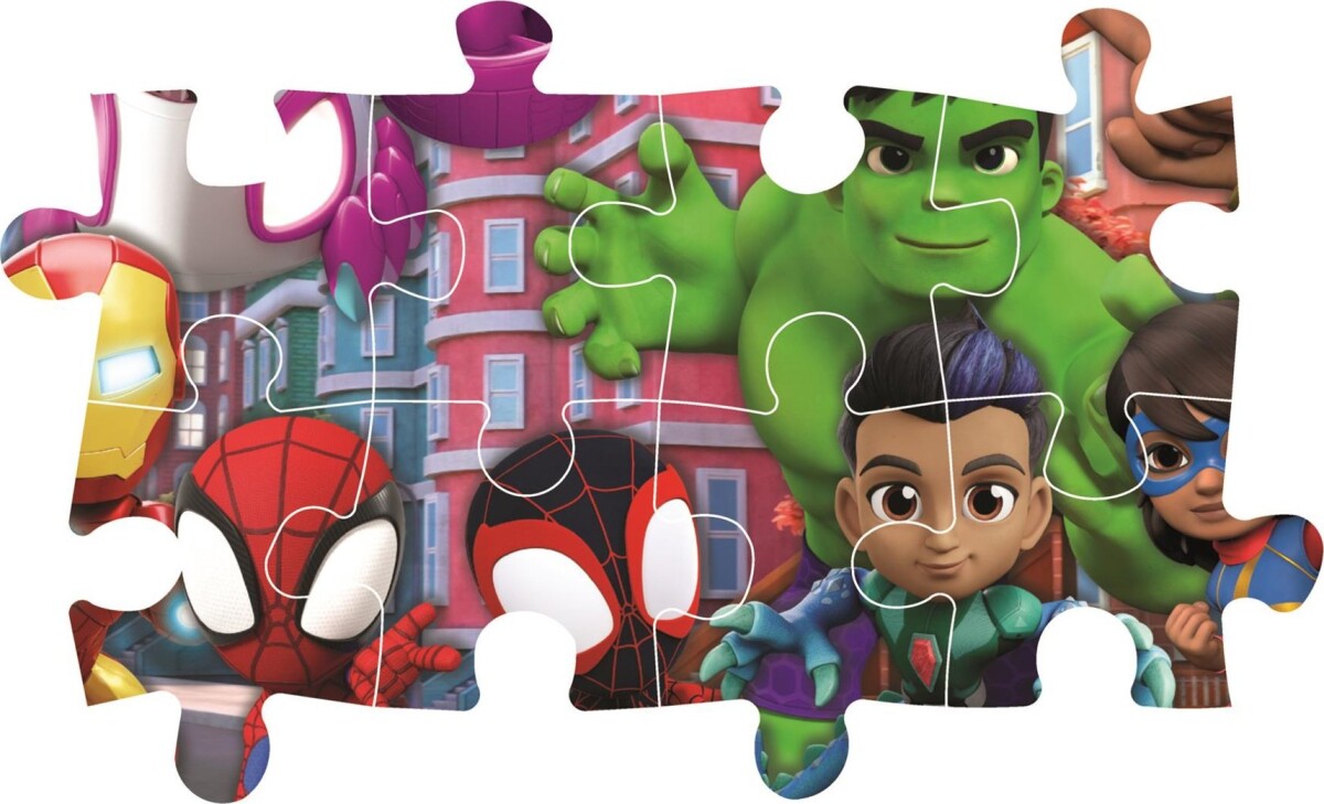 Marvel Puslespil - Spidey - Maxi Color - Clementoni - 24 Brikker
