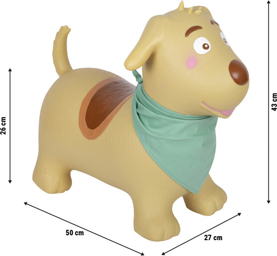 Small Foot - Hoppehund Til Børn - Oppustelig