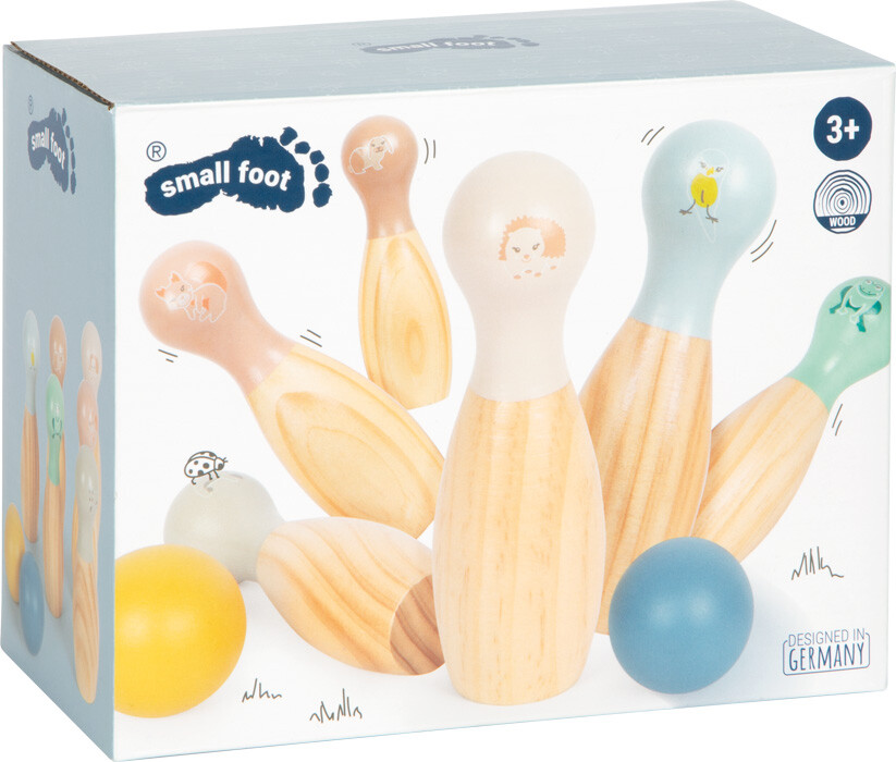 Small Foot - Bowling Spil Til Børn - Træ