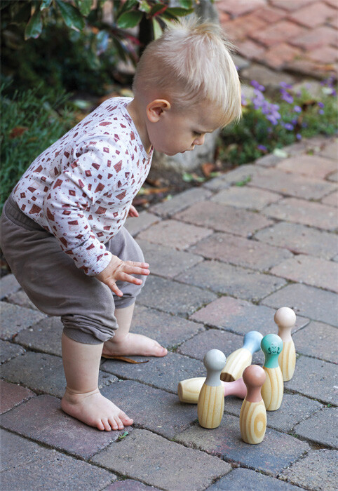 Small Foot - Bowling Spil Til Børn - Træ