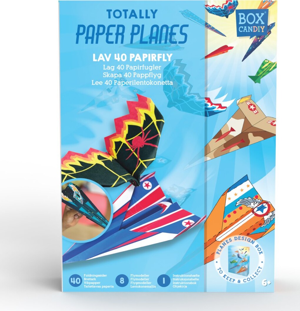 Box Candiy - Paper Airplanes Art - Totally Paper Planes - Bc-1915