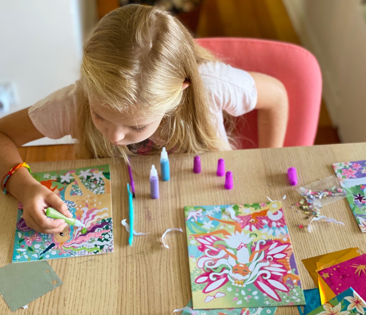 Box Candiy - Sand And Foil Art - Totally Magical Unicorns - Bc-1921