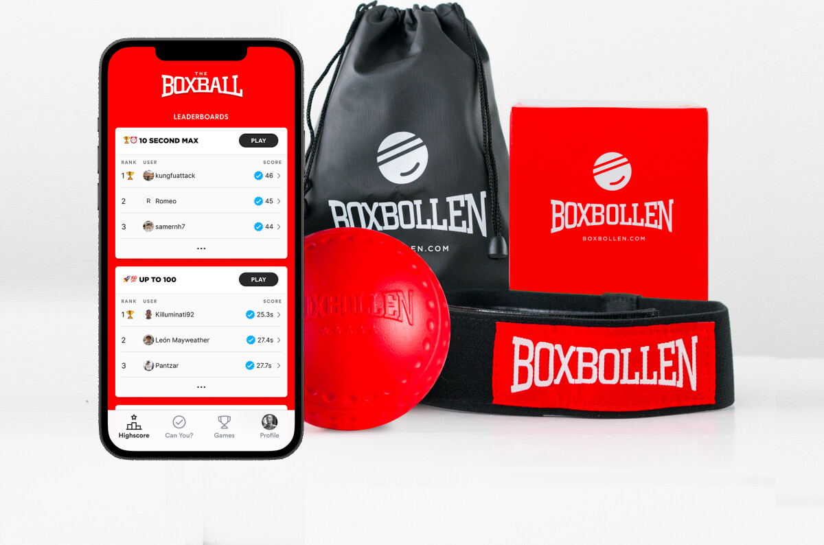Boxbollen - Complete Set With App License - Red