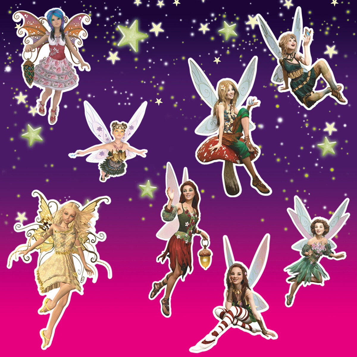 Brainstorm - Glow Stjerner Fairies