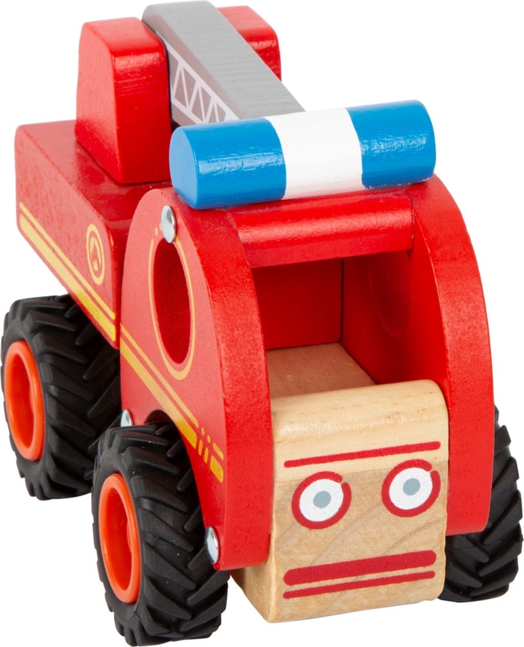 Legetøjs Brandbil I Træ - Small Foot