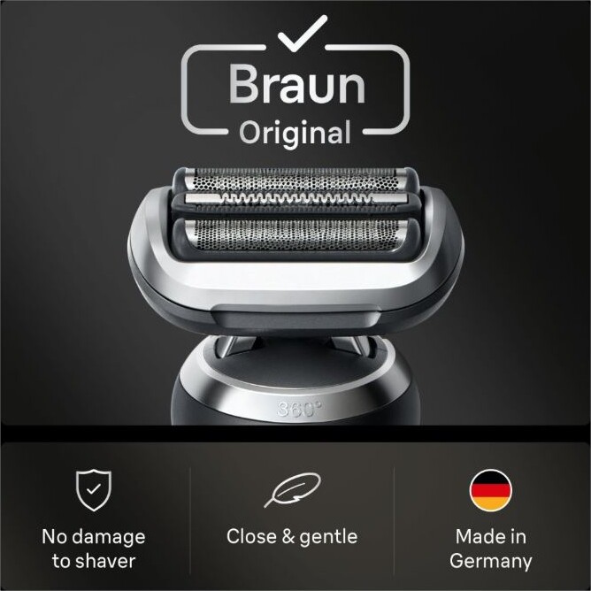 Braun - Series 7 Elektrisk Barbermaskine - Originalt Reservehoved 74S -