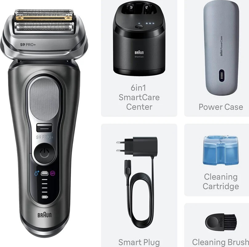 Braun - Series 9 Pro Elektrisk Barbermaskine - Grafit - 9675Cc
