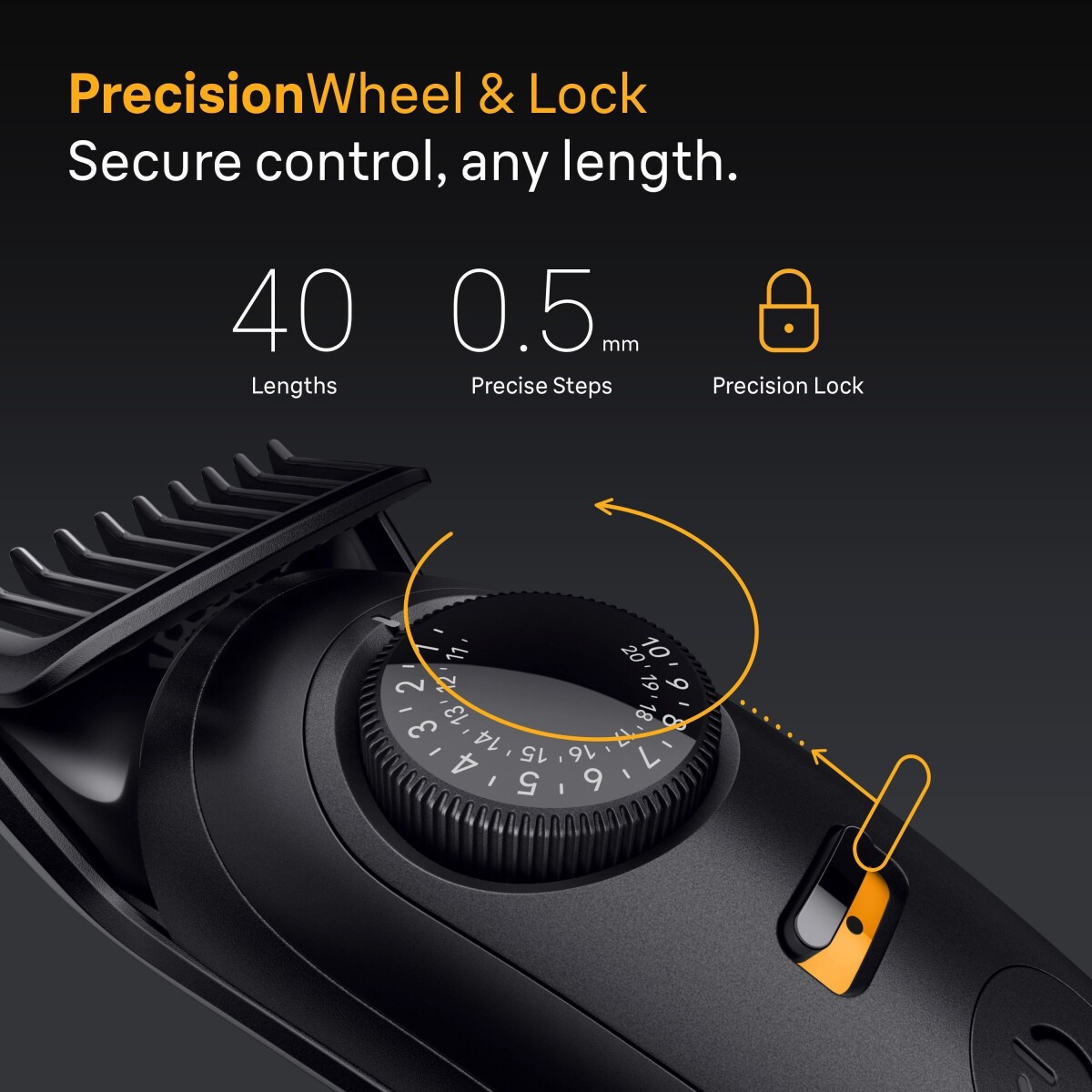 Braun - Skægtrimmer Series 5 4 Stylingredskaber Bt5520 - Sort