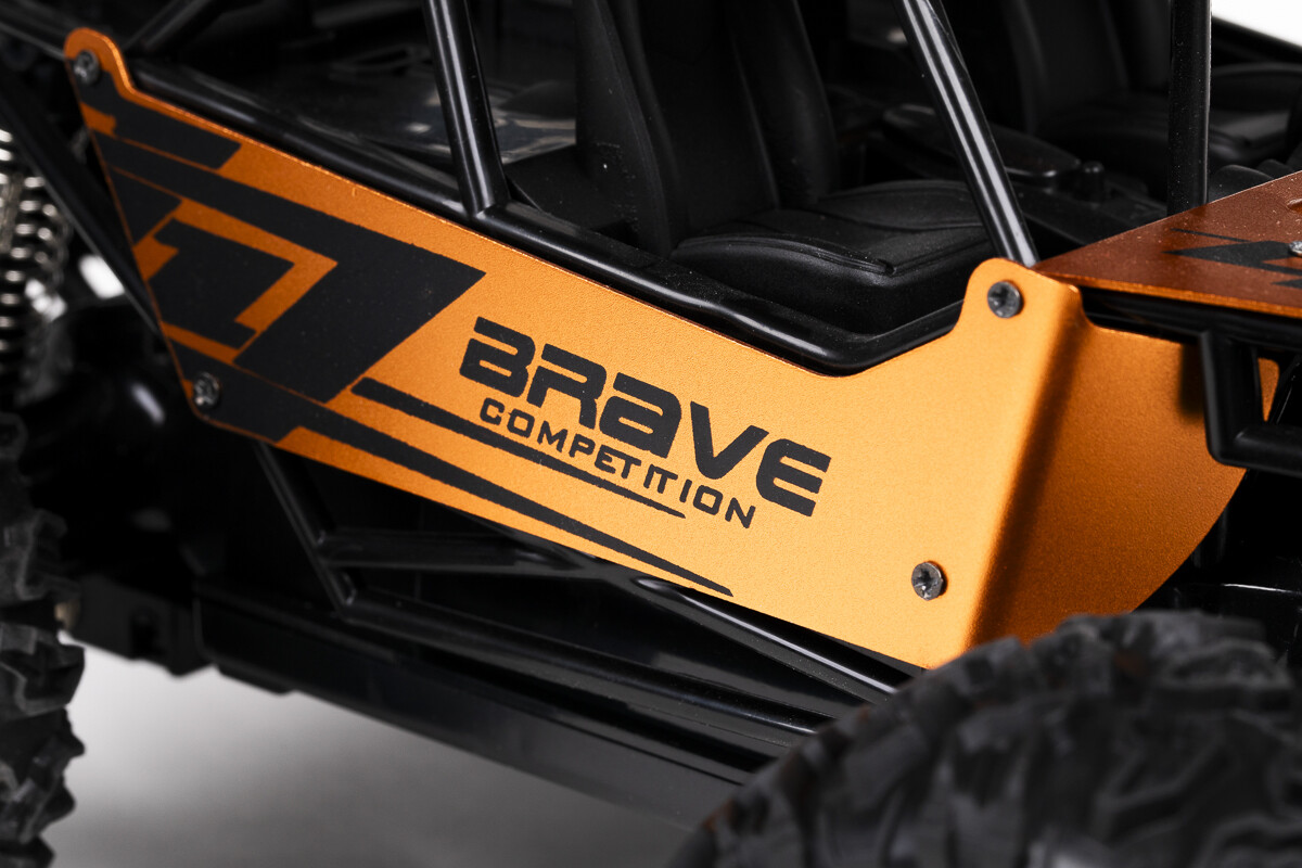 Fjernstyret Offroad Bil - Brave - 1 12 - 2 4 Ghz - Orange
