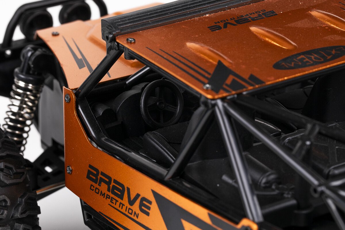 Fjernstyret Offroad Bil - Brave - 1 12 - 2 4 Ghz - Orange