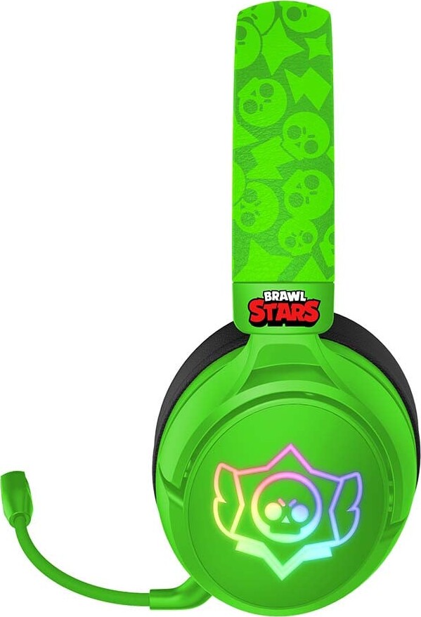 Brawl Stars - Wireless Gaming Headset - Stars Skull Multiplatform