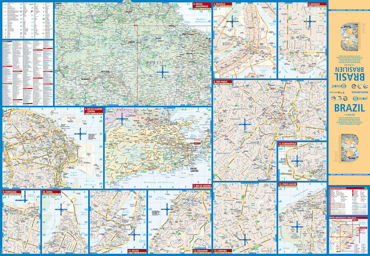 Brazil - Borch Maps