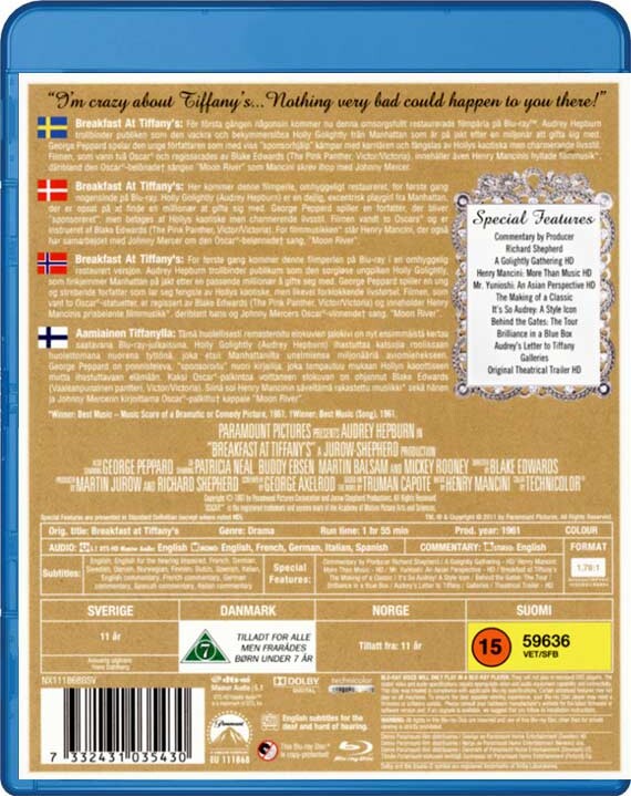 Breakfast At Tiffany S