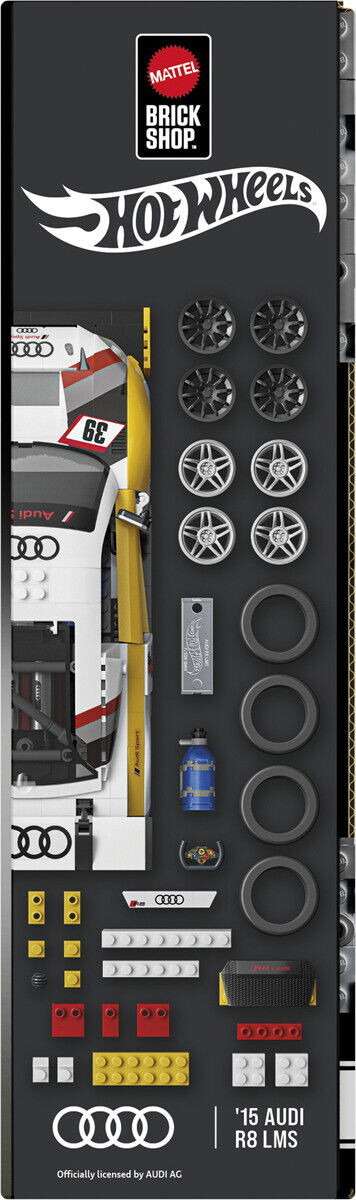 Mattel Brick Shop Jft18 - 15 Audi R8 Lms - Hot Wheels Elite