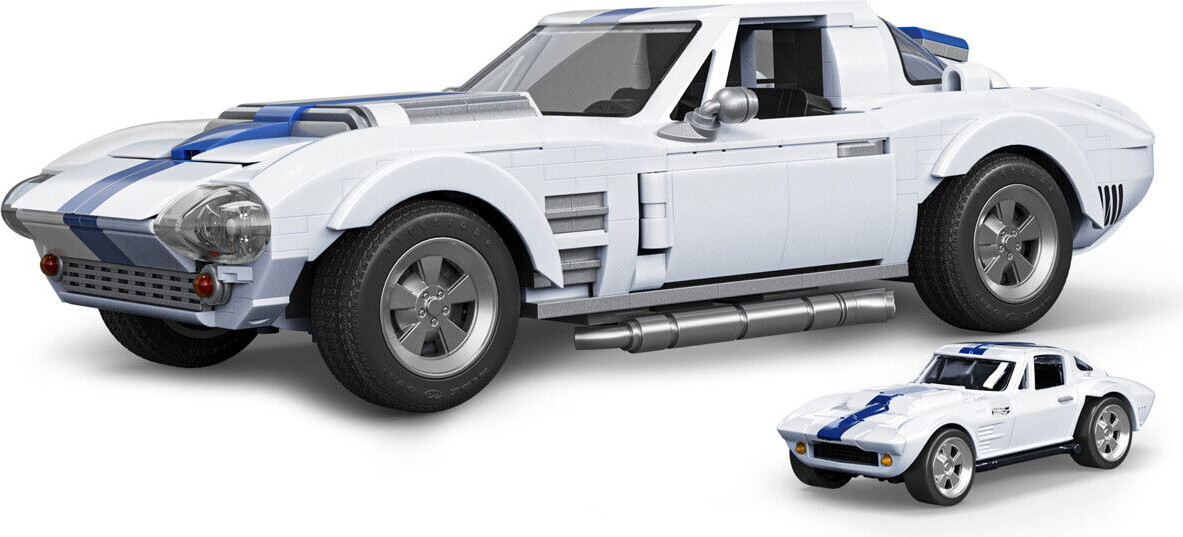 Mattel Brick Shop Jgr31 - Corvette Grand Sport - Hot Wheels Elite