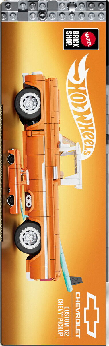 Mattel Brick Shop Jft20 - Custom 62 Chevy Pickup - Hot Wheels Elite