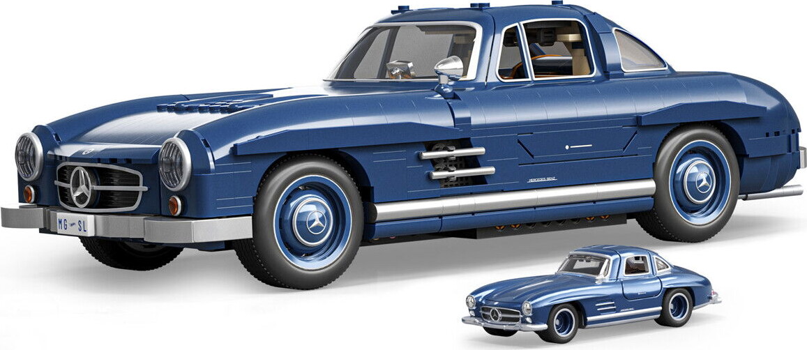 Mattel Brick Shop Hww25 - Mercedes-Benz 300 Sl - Hot Wheels Premium