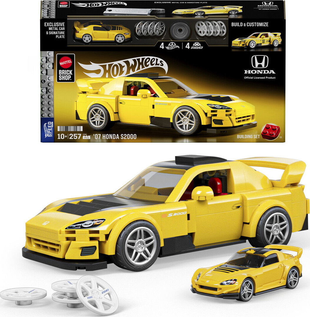 Mattel Brick Shop Jfr88 - 07 Honda S2000 - Hot Wheels Speed