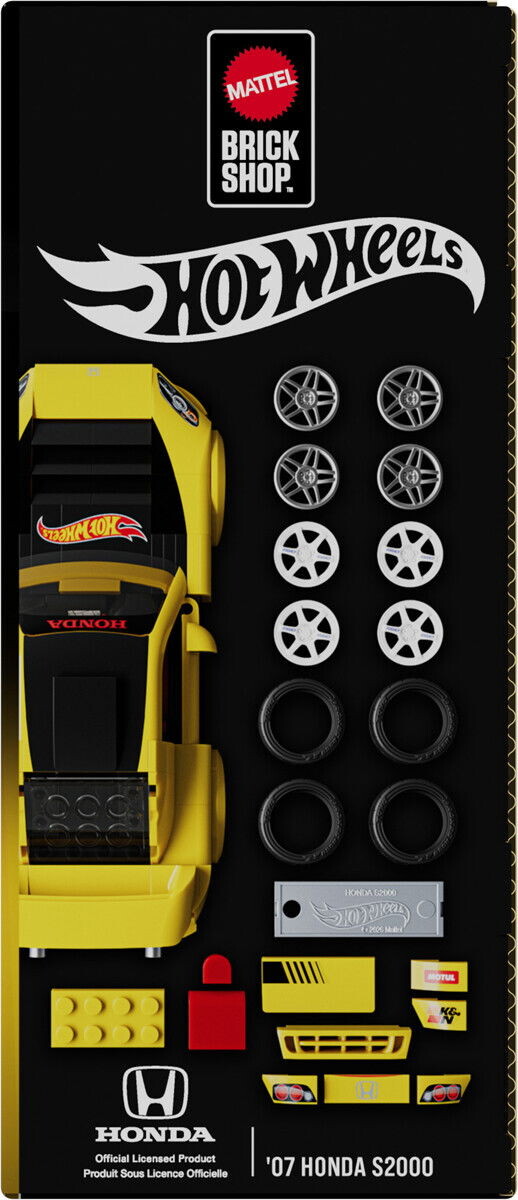 Mattel Brick Shop Jfr88 - 07 Honda S2000 - Hot Wheels Speed