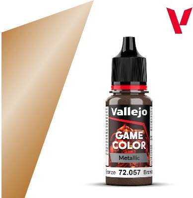 Vallejo - Game Color - Bright Bronze Metallic- 18 Ml - 72057