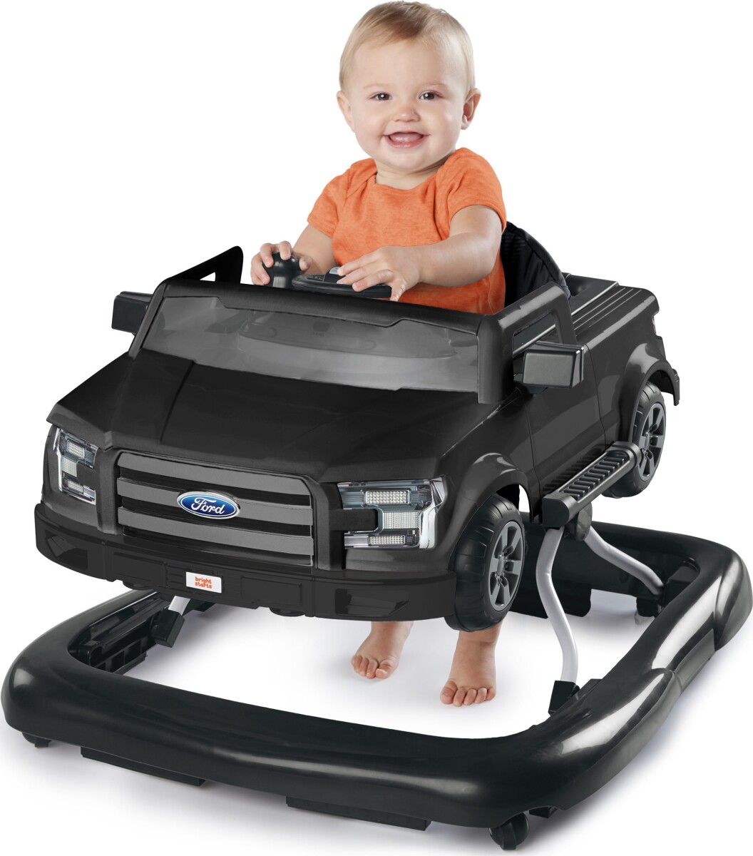 Bright Starts - Gåvogn - 4-I-1 Ford F-150 - Sort