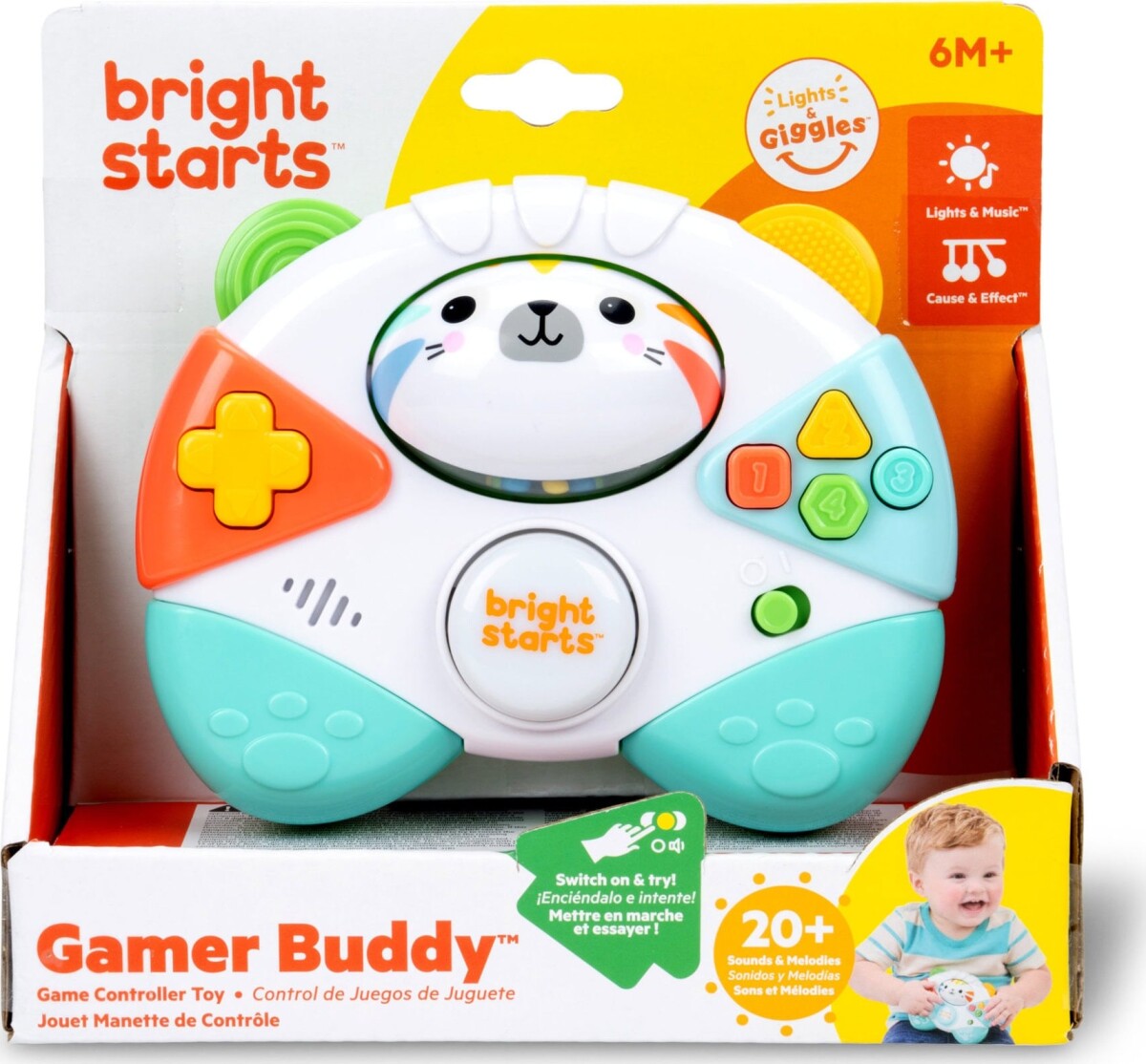 Bright Starts - Gamer Buddy Legetøjs-Controller
