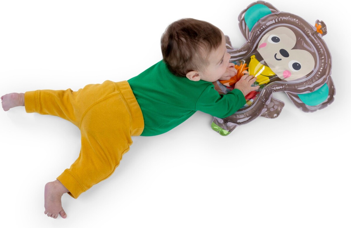 Bright Starts - Hungry Monkey Aktivitetsmåtte Med Vand