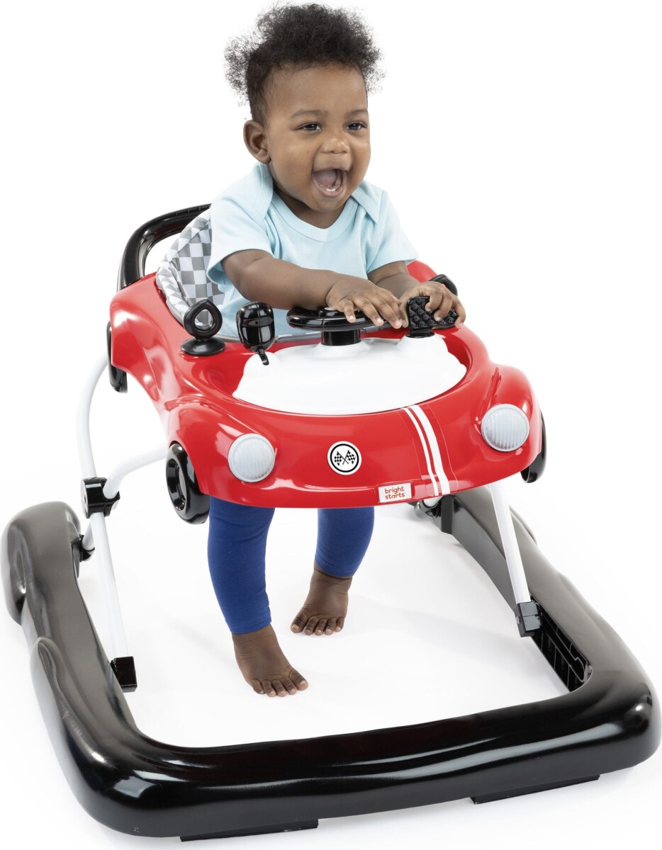 Bright Starts - Little Speedster 3-I-1 Gåstol Med Racerbil - Bs-16784