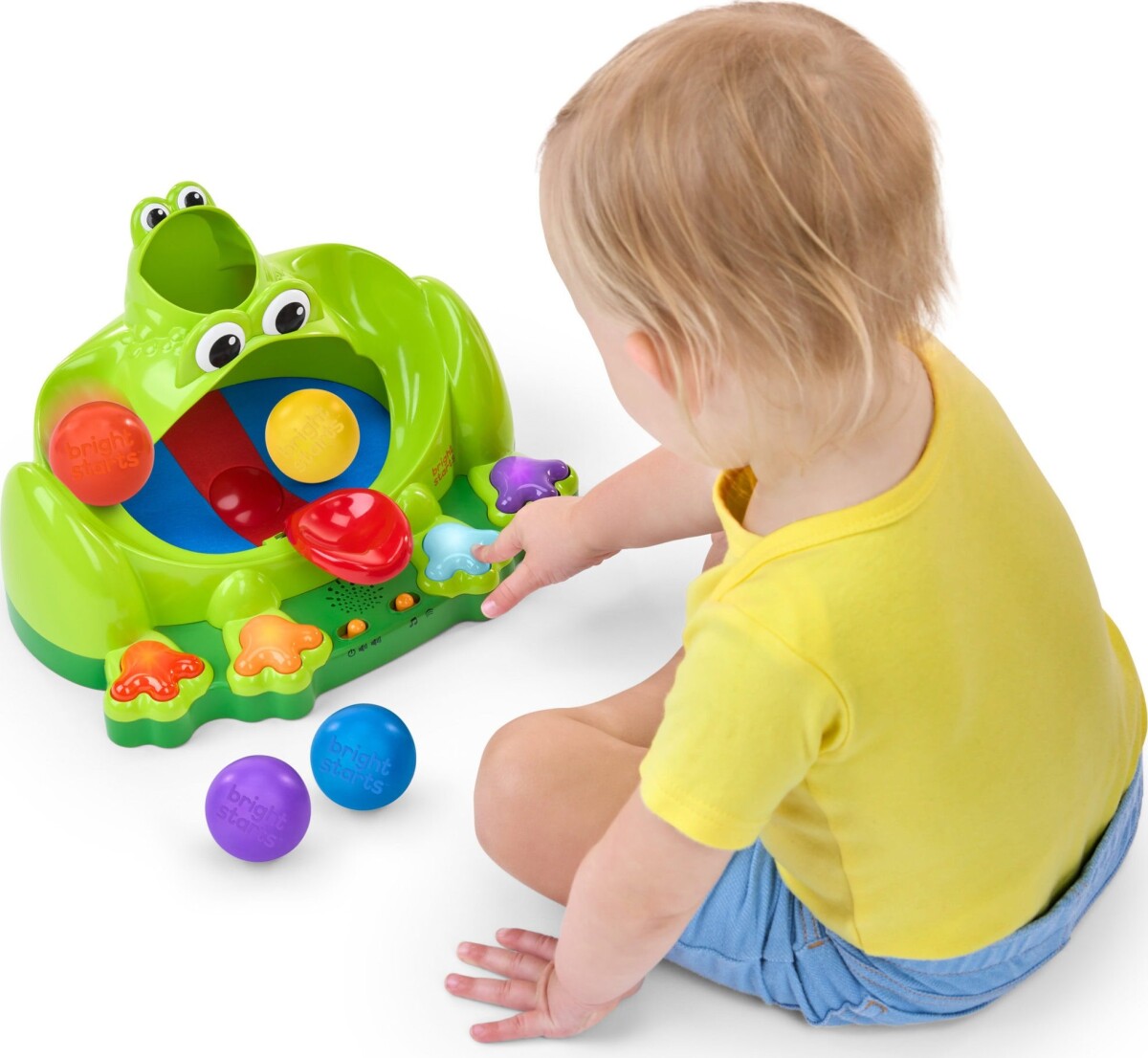 Bright Starts - Poppin Ball Frog Boldspil - Bs-17159