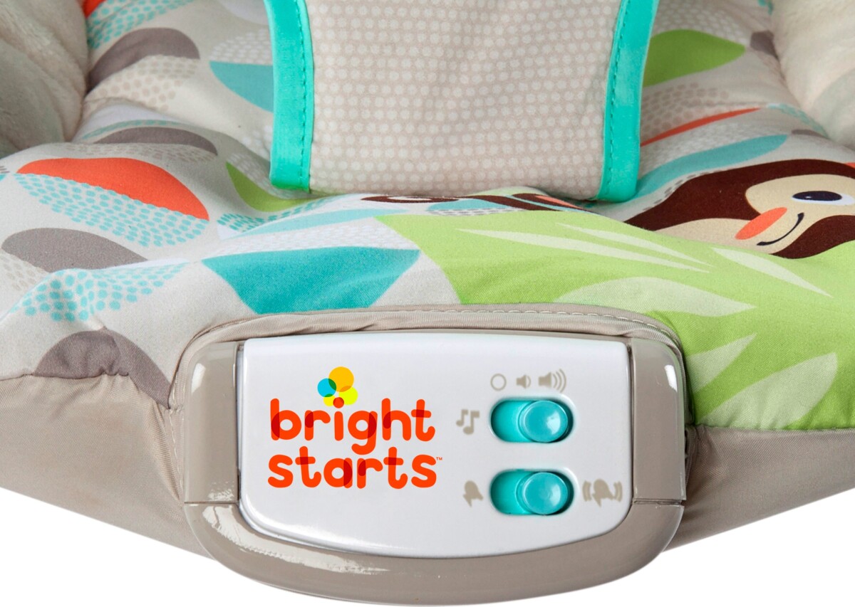 Bright Starts - Vippe Skråstol Happy Safari Bouncer - Bs-11508
