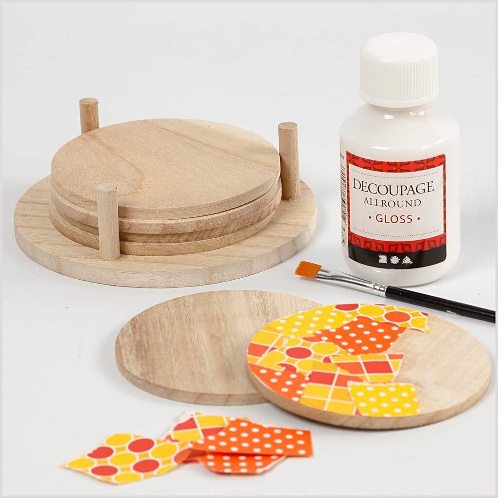 Brikker - Ø 9 5 Cm - Tykkelse 5 Mm - 6 Stk