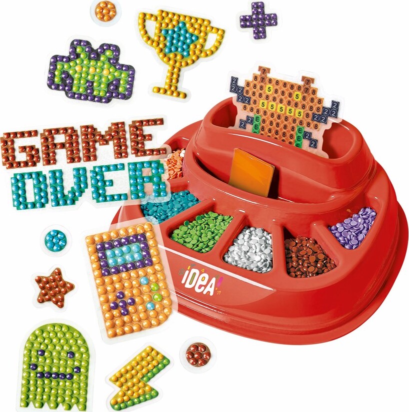 Clementoni Sparkly Creations Diamond Painting Game Icons Se