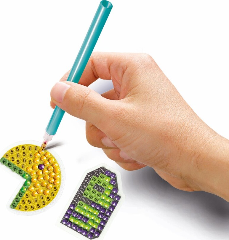 Clementoni - Sparkly Creations Diamond Painting - Game Icons