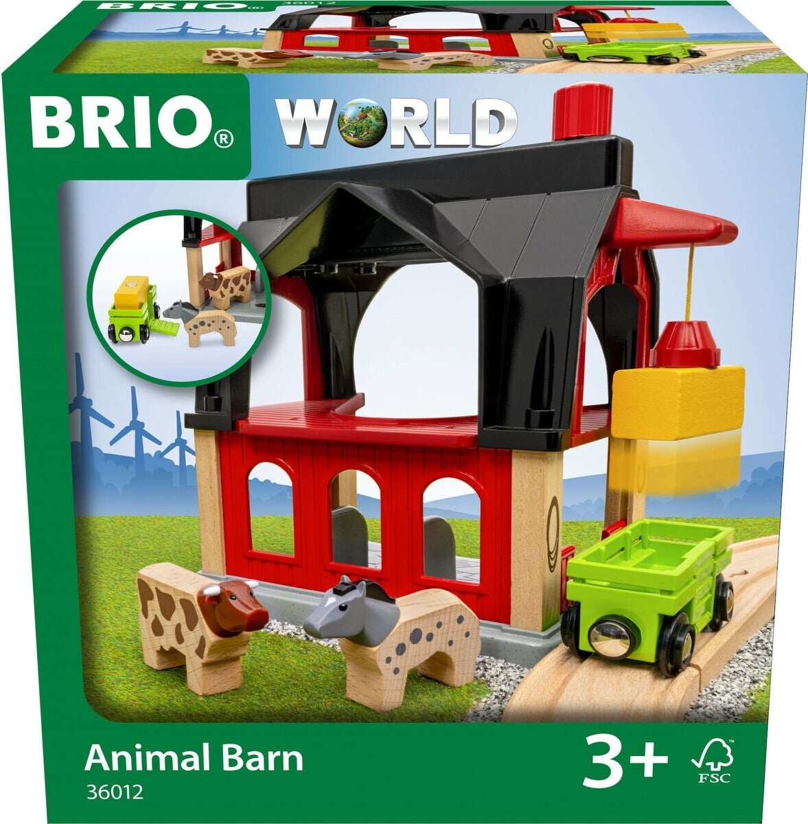 Brio - Stald Til Dyr - 36012