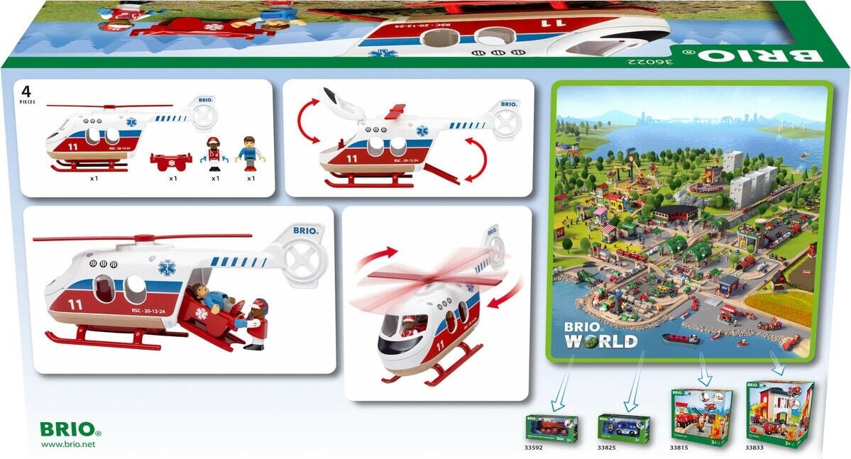 Brio World - Helikopter - 36022