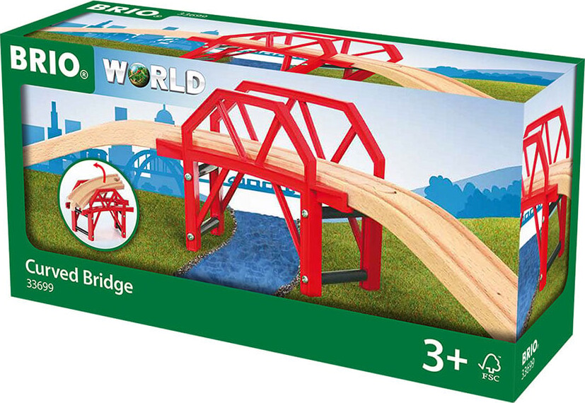 Brio - Tog Bro Med Opfartsskinner - 33699