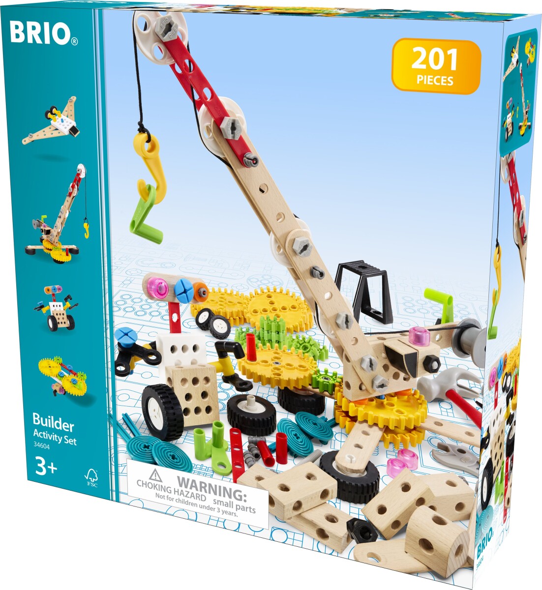 Brio Builder - Aktivitetssæt - 201 Dele