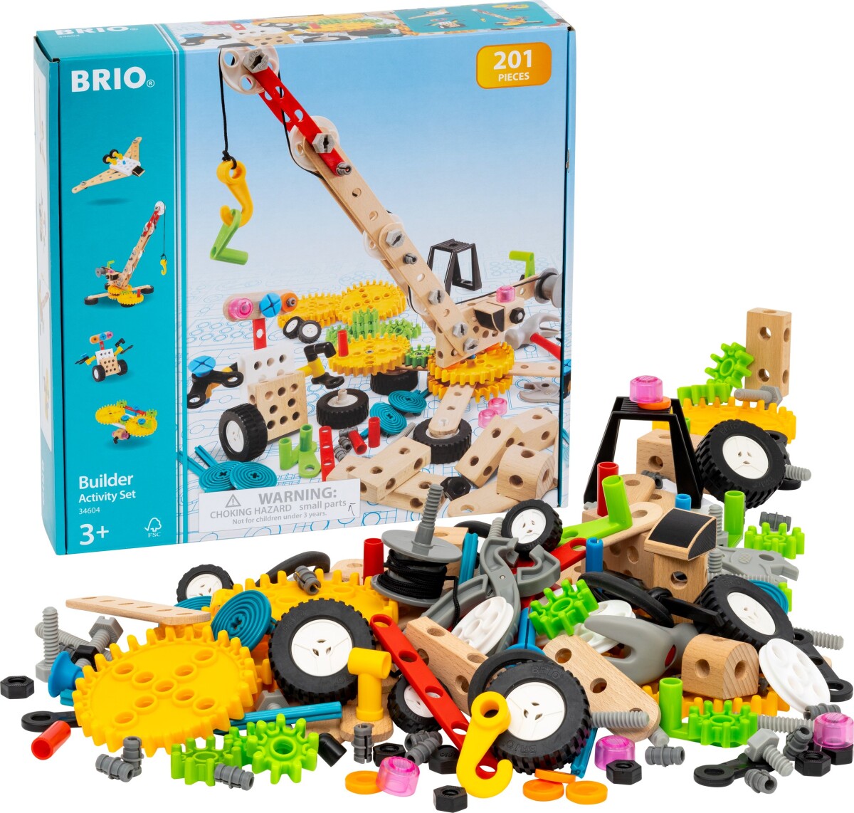 Brio Builder - Aktivitetssæt - 201 Dele