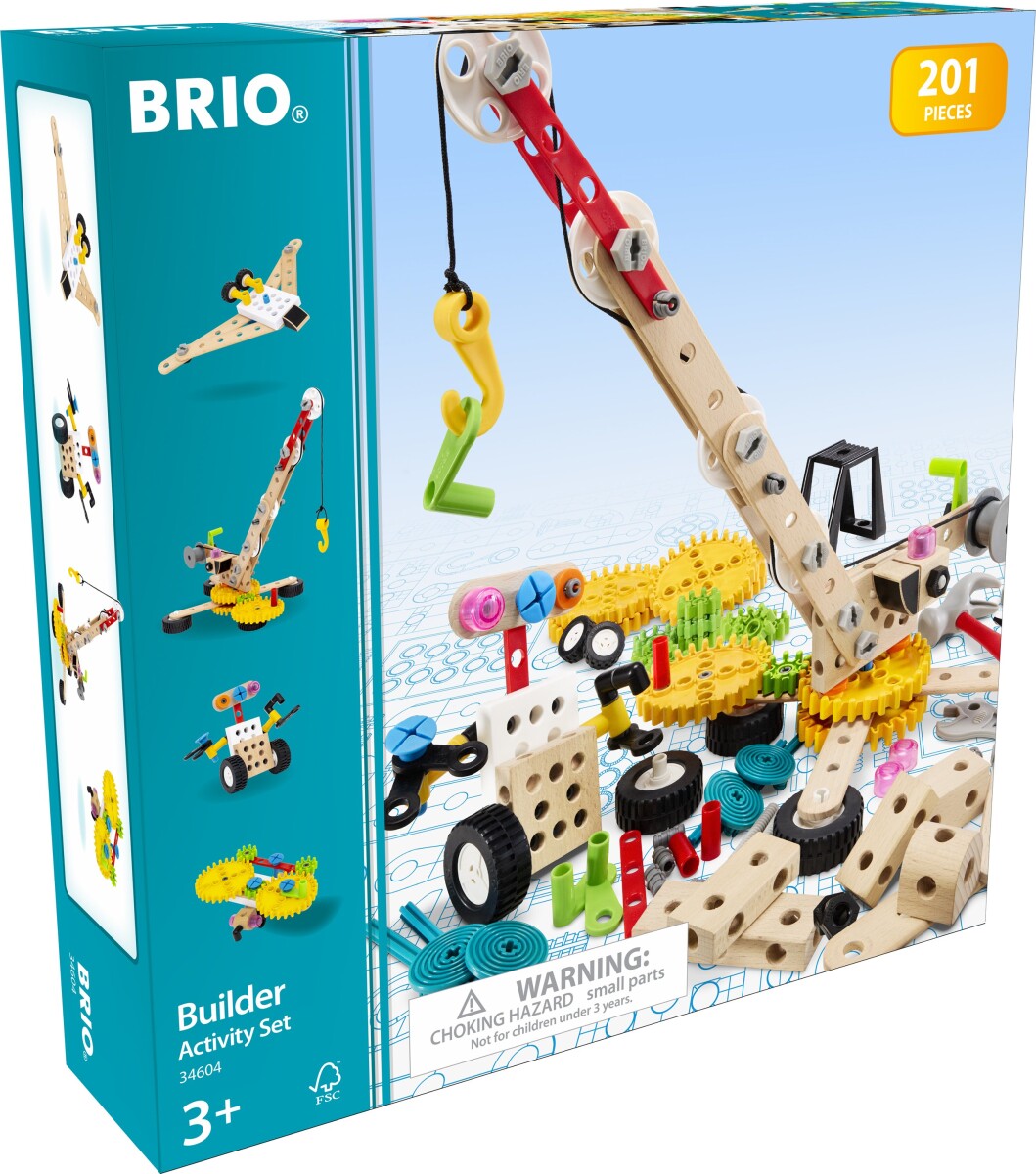Brio Builder - Aktivitetssæt - 201 Dele