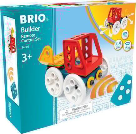 Brio Builder - Fjernstyret Rc Bil Byggesæt - 34605