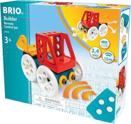 Brio Builder - Fjernstyret Rc Bil Byggesæt - 34605