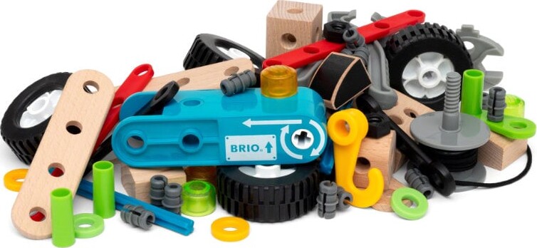 Brio Builder - Pull Back Motorsæt - 67 Dele - 34595