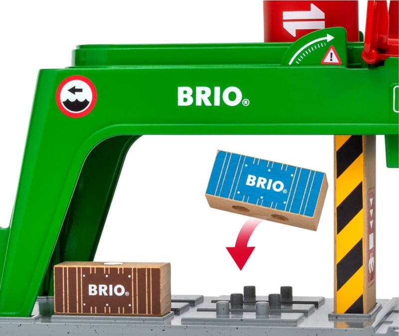Brio World - Containerkran - 33996