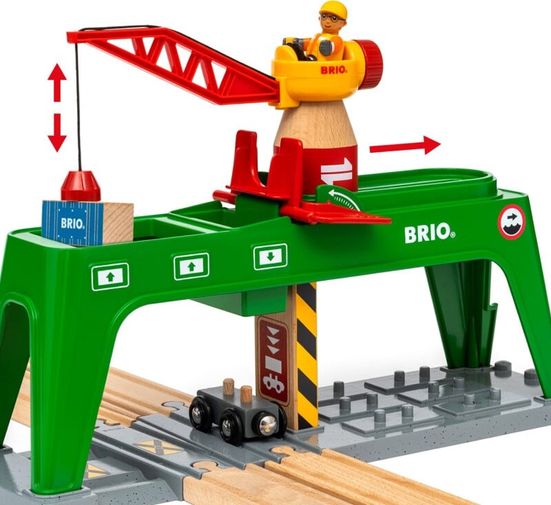 Brio World - Containerkran - 33996