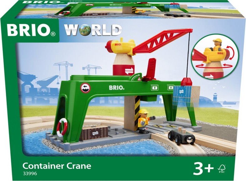 Brio World - Containerkran - 33996